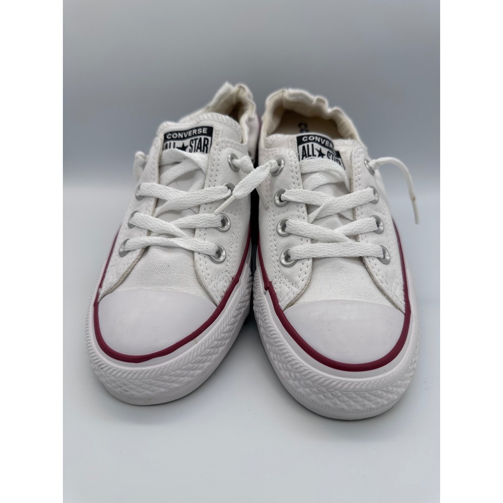 Converse Chuck Taylor All Star Shoreline Slip On White Canvas Shoes 8.5 537084F